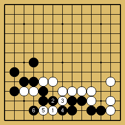 棋譜解説図（数字、記号入り）