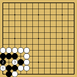 棋譜解説図（数字、記号入り）