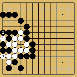 棋譜解説図（数字、記号入り）