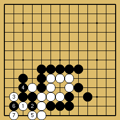 棋譜解説図（数字、記号入り）