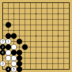 棋譜解説図(数字、記号入り) 棋譜解説図(数字、記号入り)