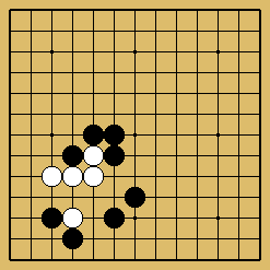 棋譜解説図（数字、記号入り）