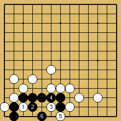 棋譜解説図（数字、記号入り）