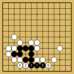 棋譜解説図（数字、記号入り）