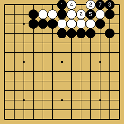 棋譜解説図（数字、記号入り）