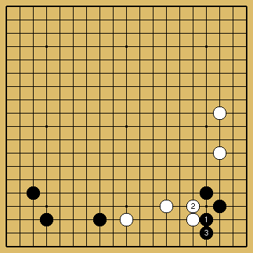 棋譜解説図（数字、記号入り）