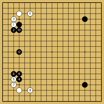 棋譜解説図（数字、記号入り）