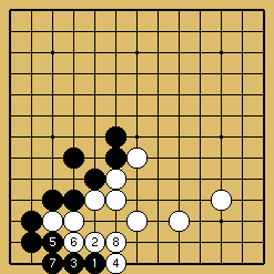 棋譜解説図（数字、記号入り）