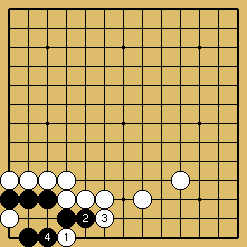 棋譜解説図（数字、記号入り）