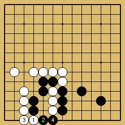 棋譜解説図（数字、記号入り）