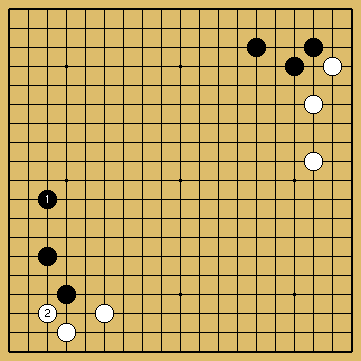 棋譜解説図（数字、記号入り）