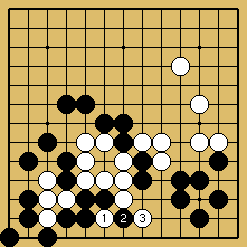 棋譜解説図（数字、記号入り）