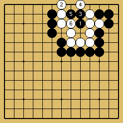 棋譜解説図（数字、記号入り）