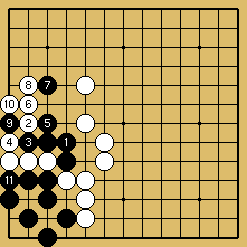 棋譜解説図（数字、記号入り）