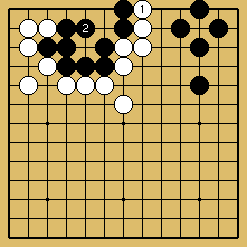 棋譜解説図（数字、記号入り）