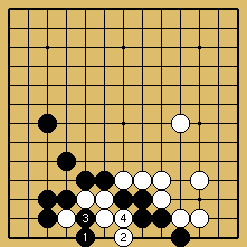 棋譜解説図（数字、記号入り）