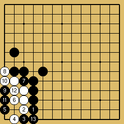 棋譜解説図（数字、記号入り）