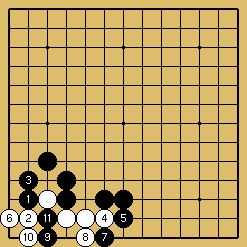 棋譜解説図（数字、記号入り）