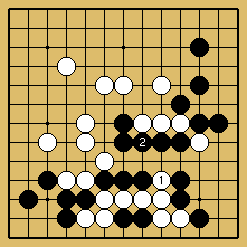 棋譜解説図（数字、記号入り）