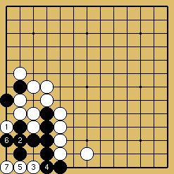 棋譜解説図（数字、記号入り）