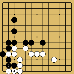 棋譜解説図(数字、記号入り) 棋譜解説図(数字、記号入り)