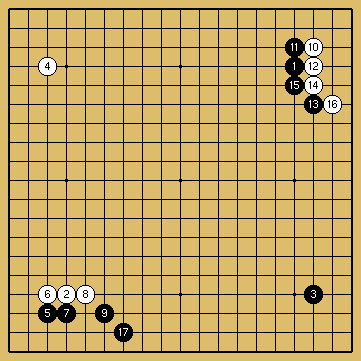 棋譜解説図（数字、記号入り）