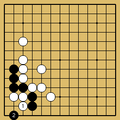 棋譜解説図（数字、記号入り）