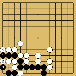 棋譜解説図（数字、記号入り）