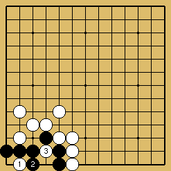 棋譜解説図（数字、記号入り）