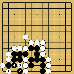 棋譜解説図（数字、記号入り）