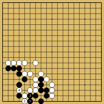 棋譜解説図（数字、記号入り）