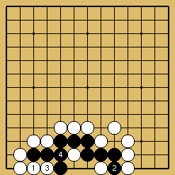 棋譜解説図（数字、記号入り）