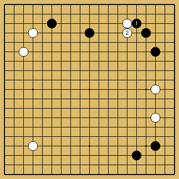 棋譜解説図（数字、記号入り）