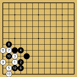 棋譜解説図（数字、記号入り）