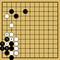 棋譜解説図（数字、記号入り）