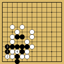 棋譜解説図（数字、記号入り）