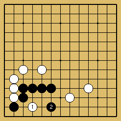 棋譜解説図（数字、記号入り）