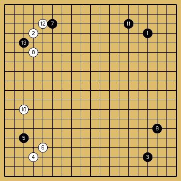 棋譜解説図（数字、記号入り）