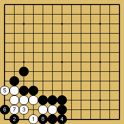 棋譜解説図（数字、記号入り）