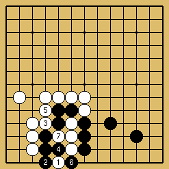 棋譜解説図（数字、記号入り）