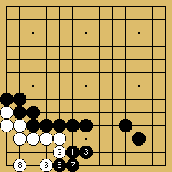 棋譜解説図（数字、記号入り）