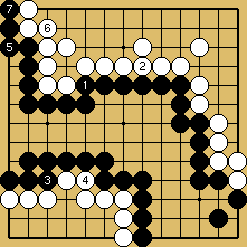 棋譜解説図（数字、記号入り）