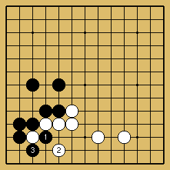 棋譜解説図（数字、記号入り）