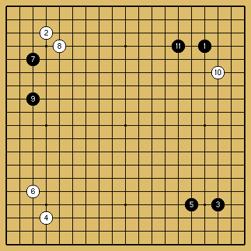 棋譜解説図（数字、記号入り）