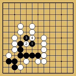 棋譜解説図(数字、記号入り) 棋譜解説図(数字、記号入り)