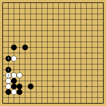 棋譜解説図（数字、記号入り）