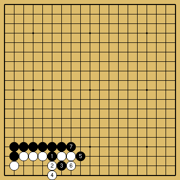 棋譜解説図（数字、記号入り）