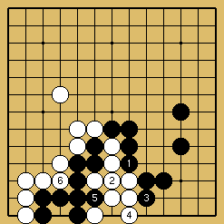 棋譜解説図(数字、記号入り) 棋譜解説図(数字、記号入り)