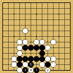 棋譜解説図（数字、記号入り）