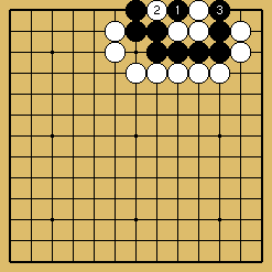 棋譜解説図（数字、記号入り）